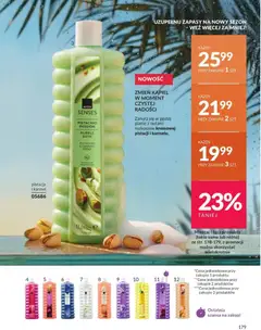 Pogląd oferty "Avon Katalog 8 2026" - ważna od 01.08.2026 | Strona: 179 | Produkty: Kąpiel