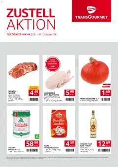 Transgourmet Flugblatt ab 26.10.2026 gültig