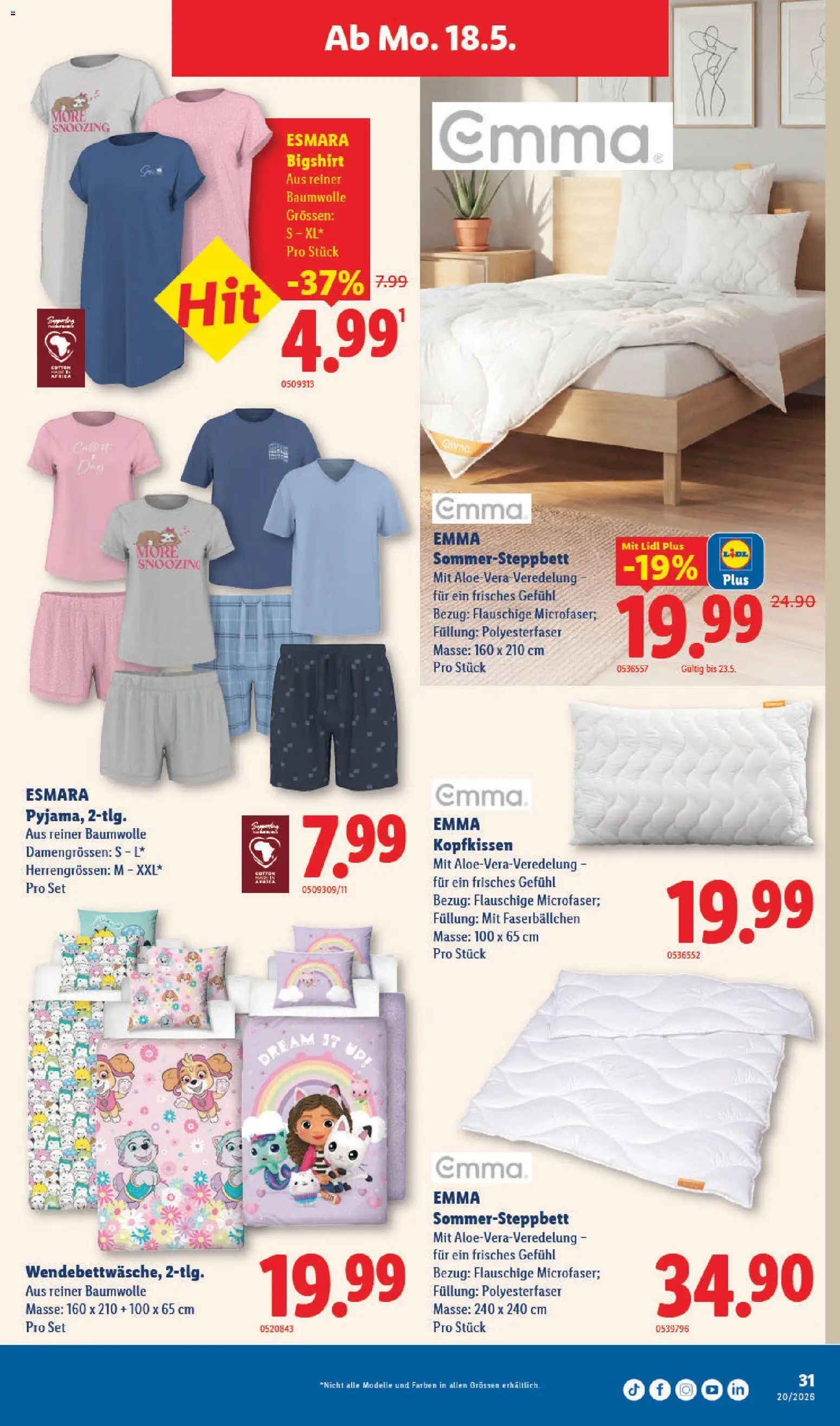 Lidl aktionen – gültig ab 13.05.2026 | Seite: 31