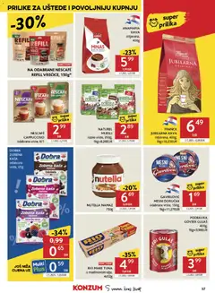 Konzum HR akciós újság - amely érvényes a következő dátumtól: 2026.10.14. | Oldal: 37