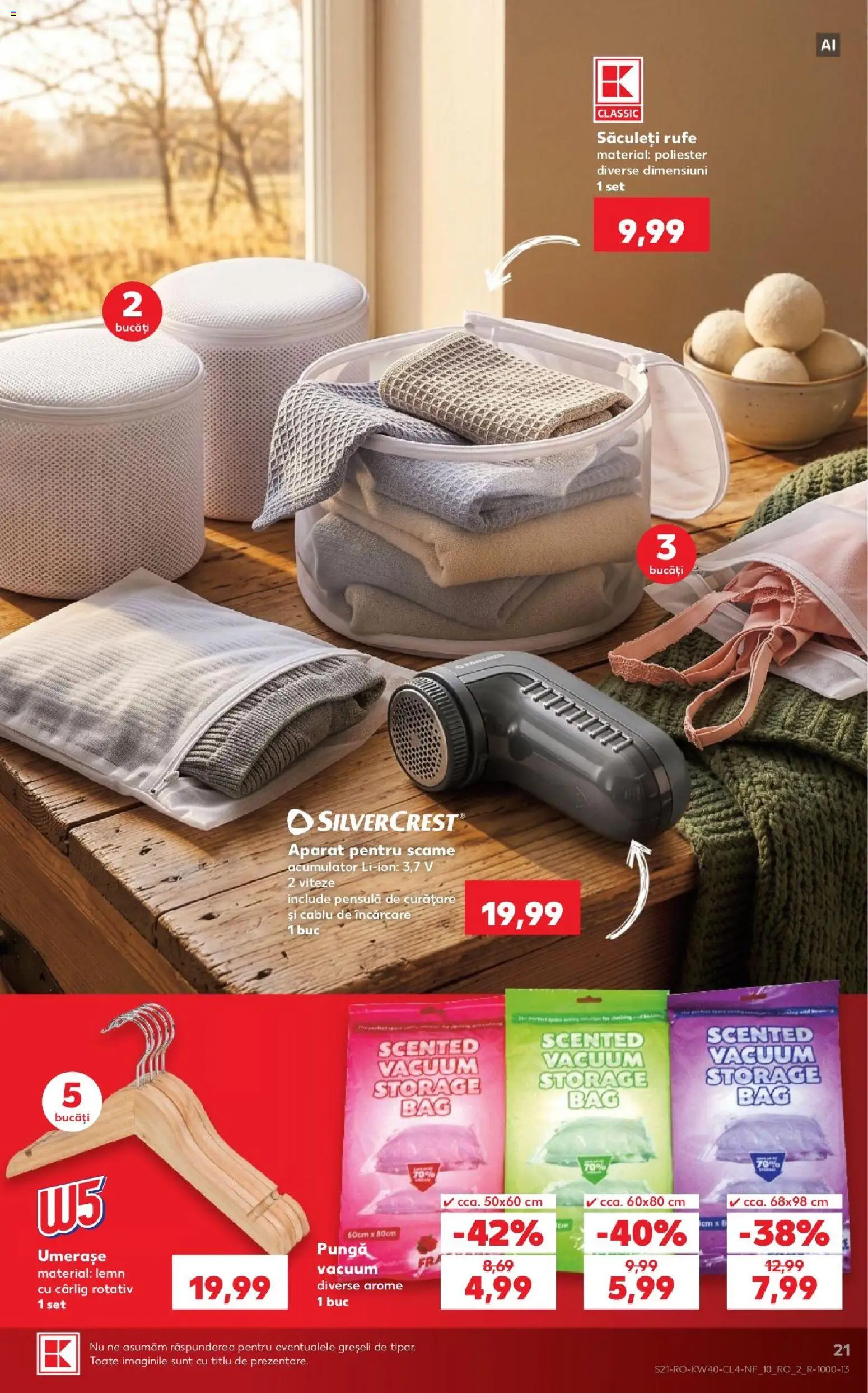 Kaufland RO akciós ujság - amely érvényes a következő dátumtól: 2026.09.30. | Oldal: 21