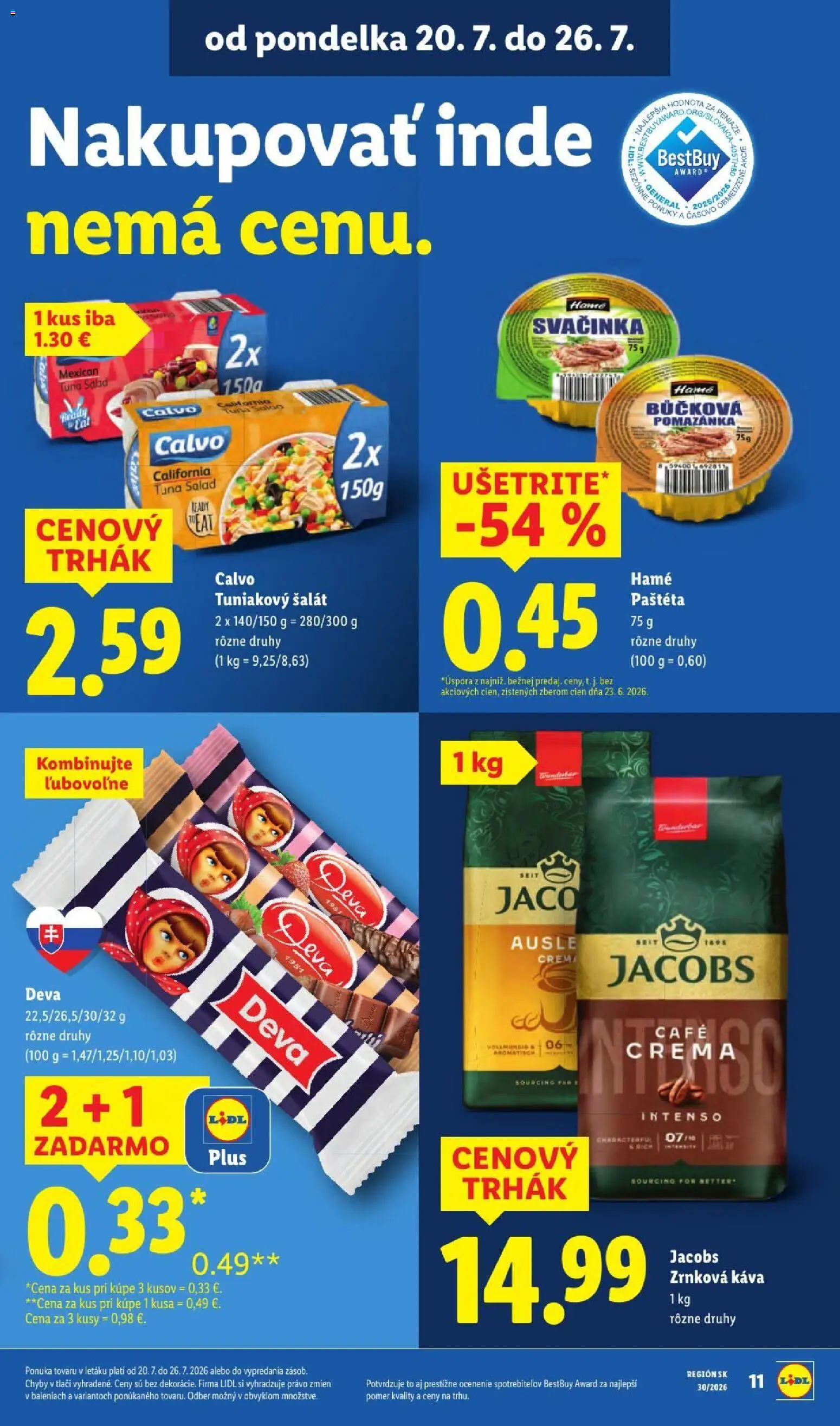 Nové Lidl akcie – leták je platný od 20.07.2026 | Strana: 21