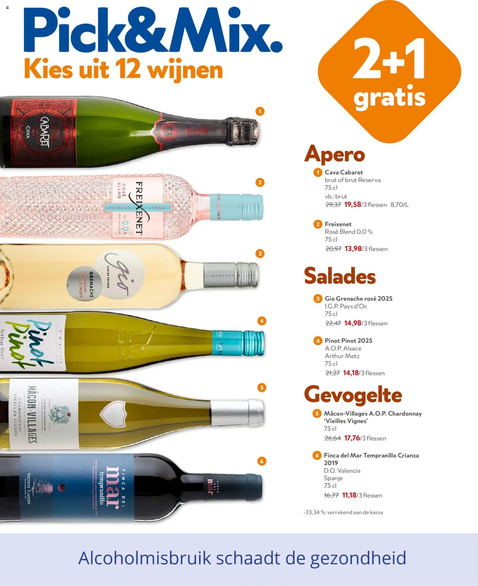 {H1} | Pagina: 22 | Producten: Salades, Gevogelte, Alcohol