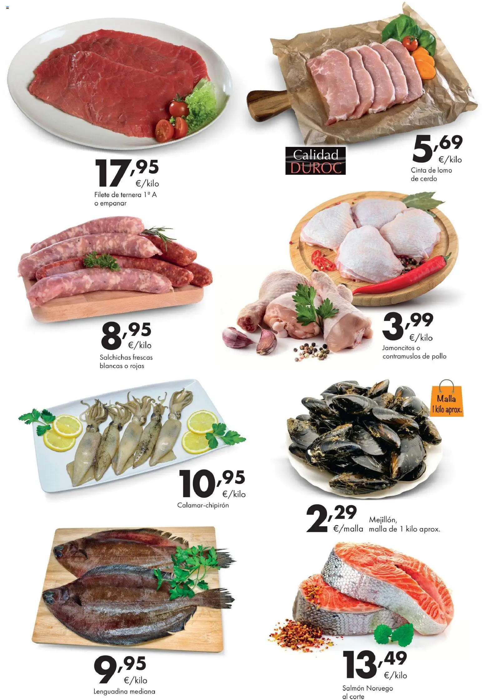 Lupa Supermercados folleto │ válido desde el 08/10/2026 | Página: 3 | Productos: Lomo, Cerdo, Filete, Pollo