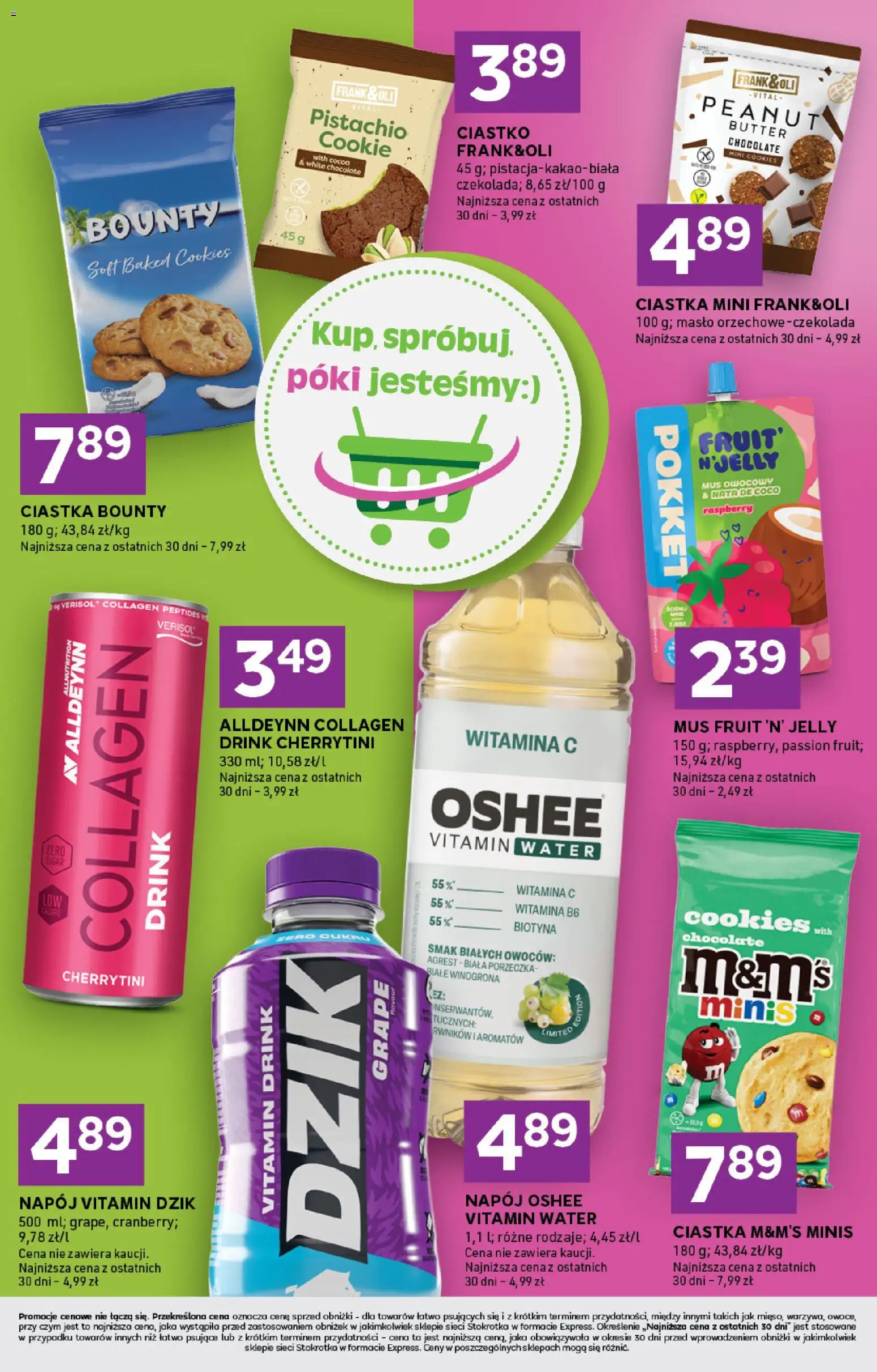 Stokrotka gazetka - Express od 09.04.2026 | Strona: 5 | Produkty: Stokrotka, M&M's, Agrest, Masło