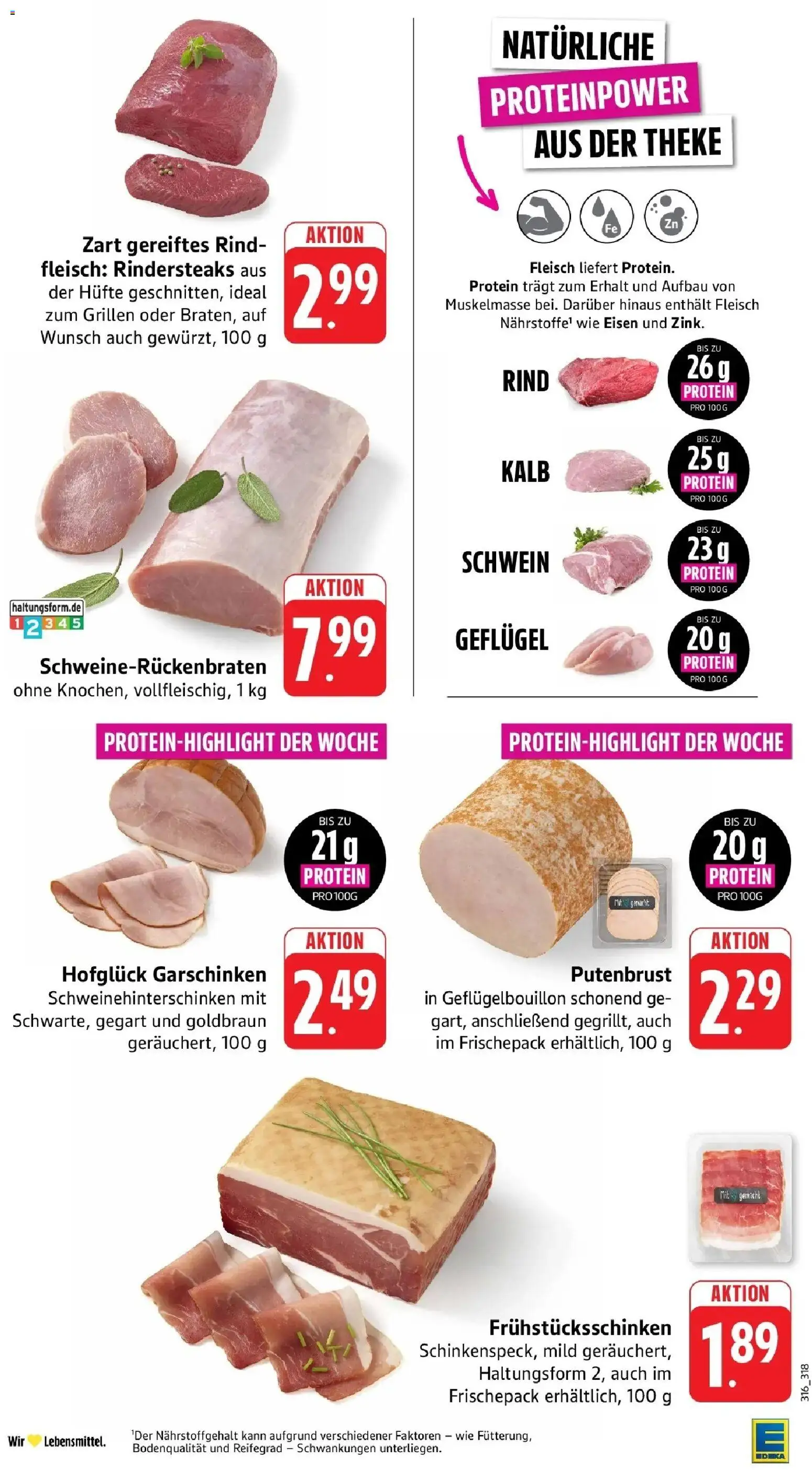 Edeka Prospekt Schorndorf (ab 12.10.2026) » Angebote Online | Seite: 5 | Produkte: Putenbrust, Theke, Fleisch