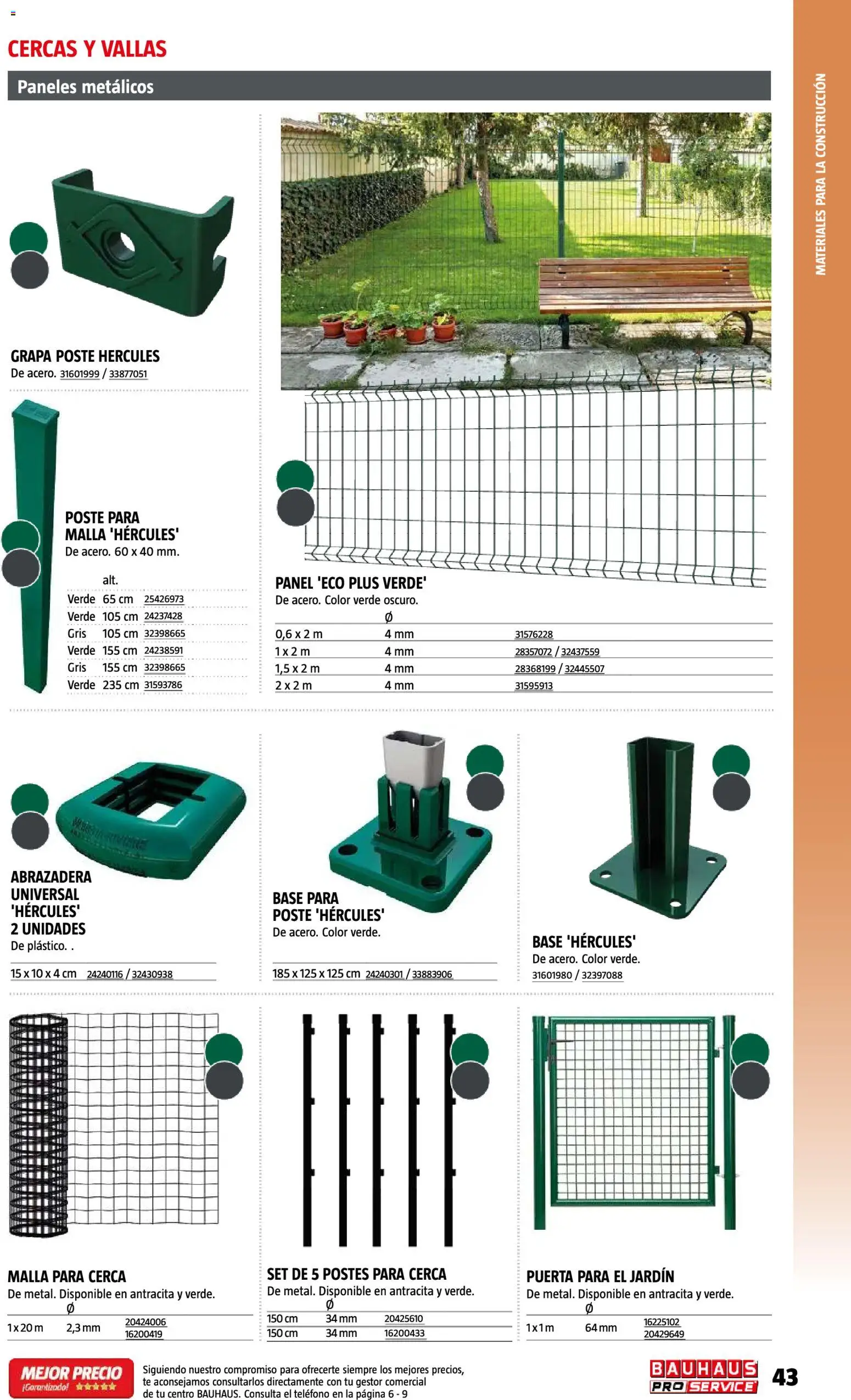 Bauhaus ProService │ válido desde el 11/05/2026 | Página: 43 | Productos: Té, Teléfono