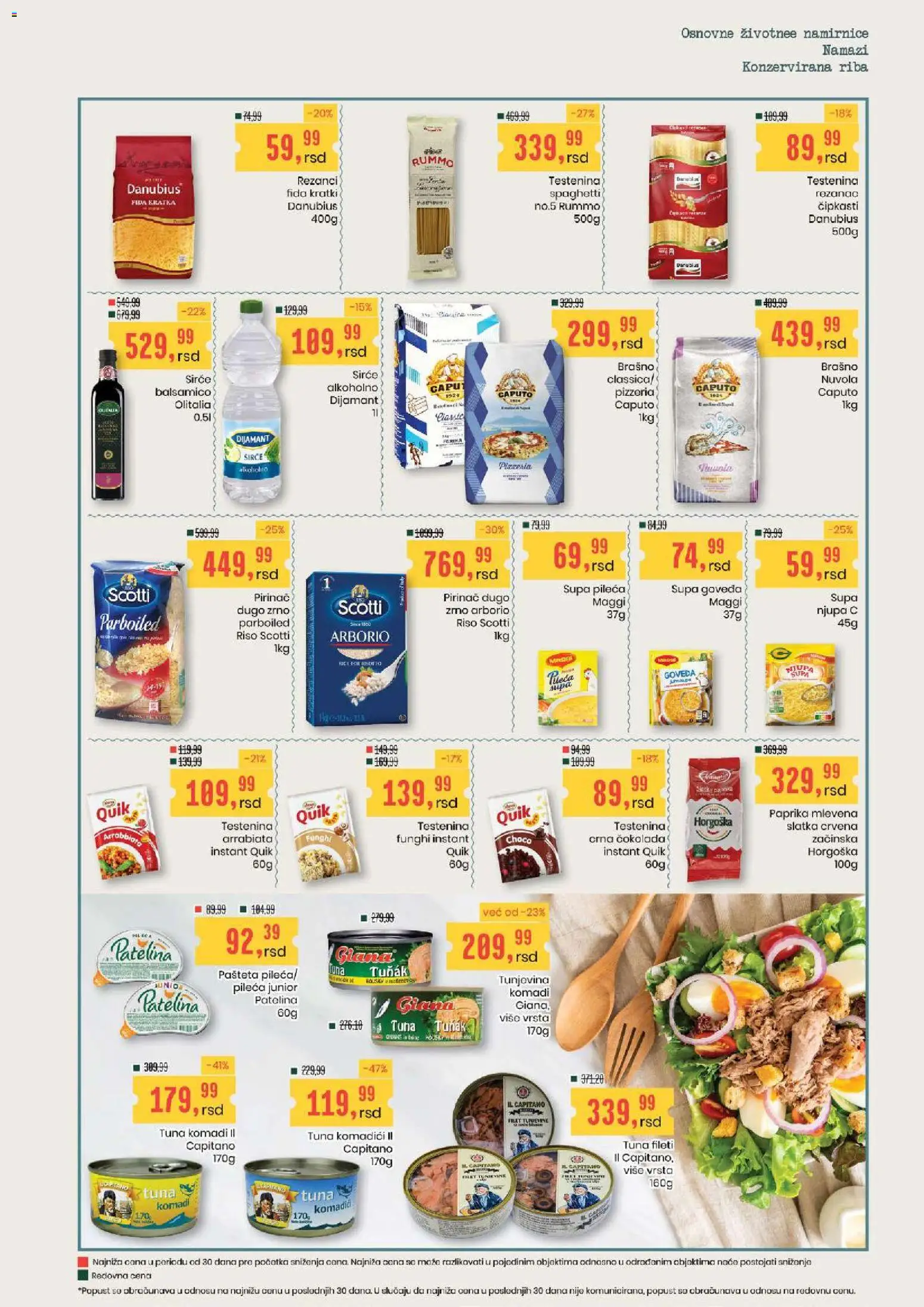 Aroma Market katalog - važi od 17.09.2026 | Strana: 9 | Proizvode: So, Paprika, Brašno, Čokolada