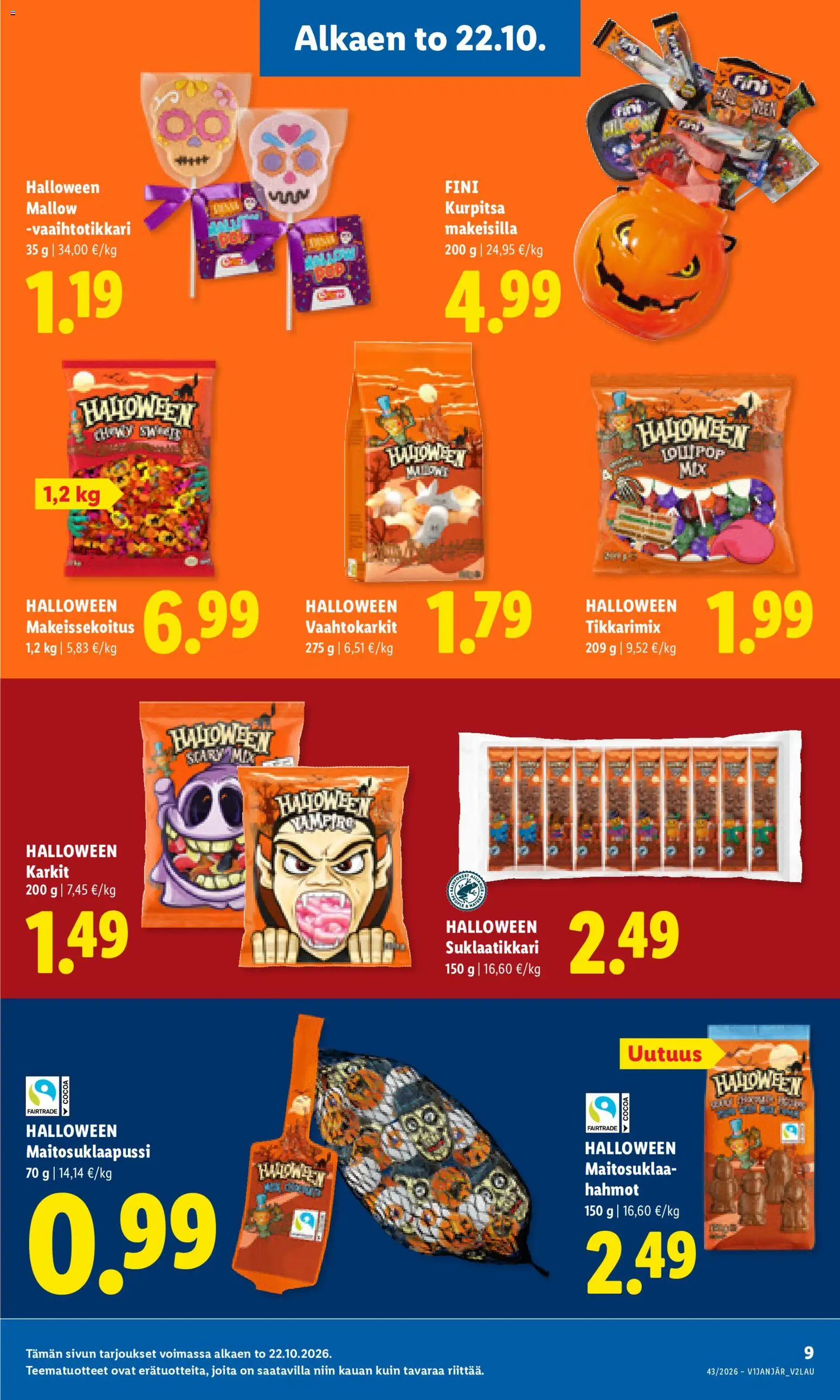 Lidl tarjoukset Kauhajoki – voimassa 22/10/2026 alkaen | Sivu: 9