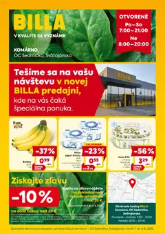 Billa leták platný od 29.07.2026