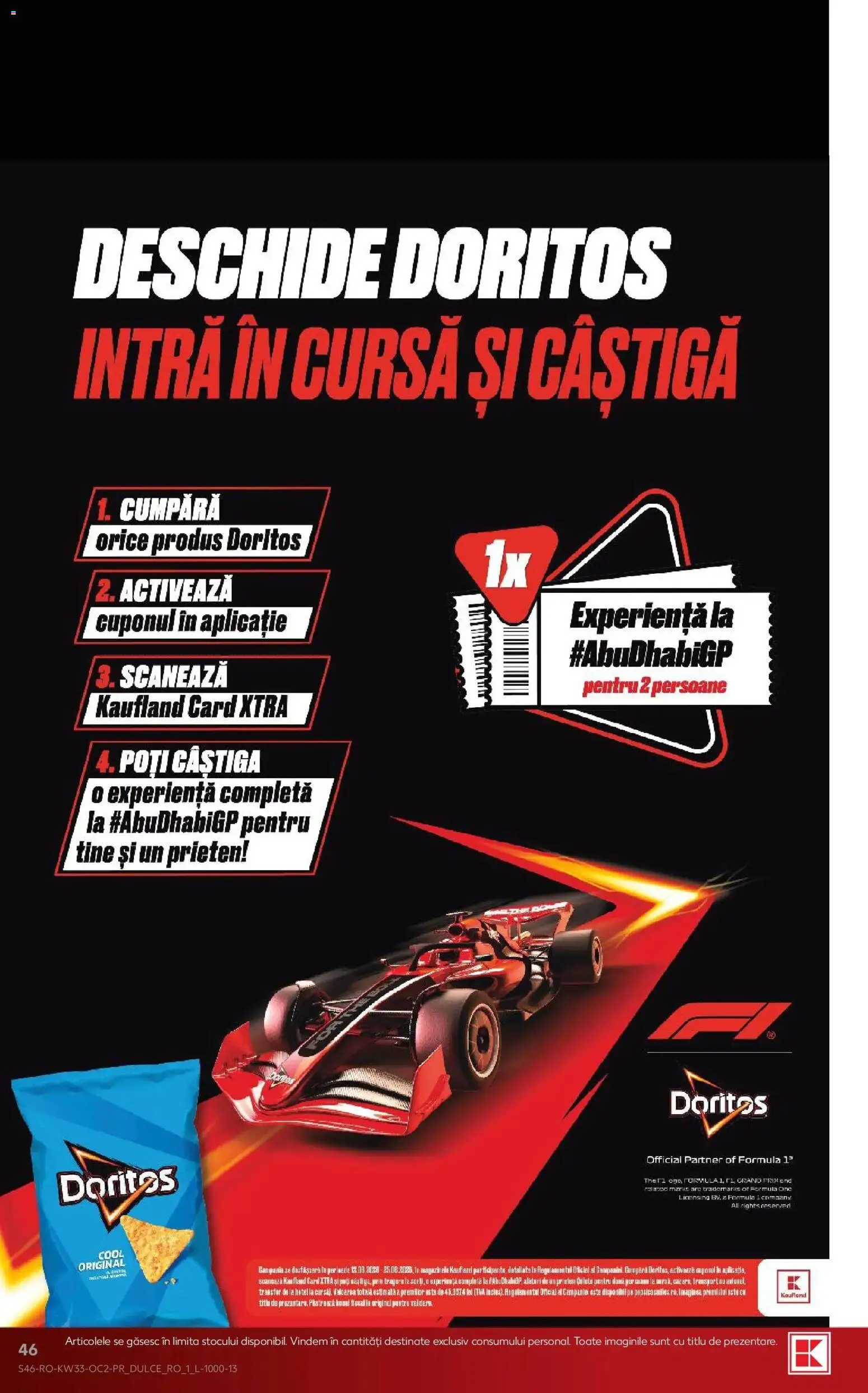 Kaufland Iași 12.08.2026 - Revista si Oferta | Pagină: 46 | Produse: LED, Doritos
