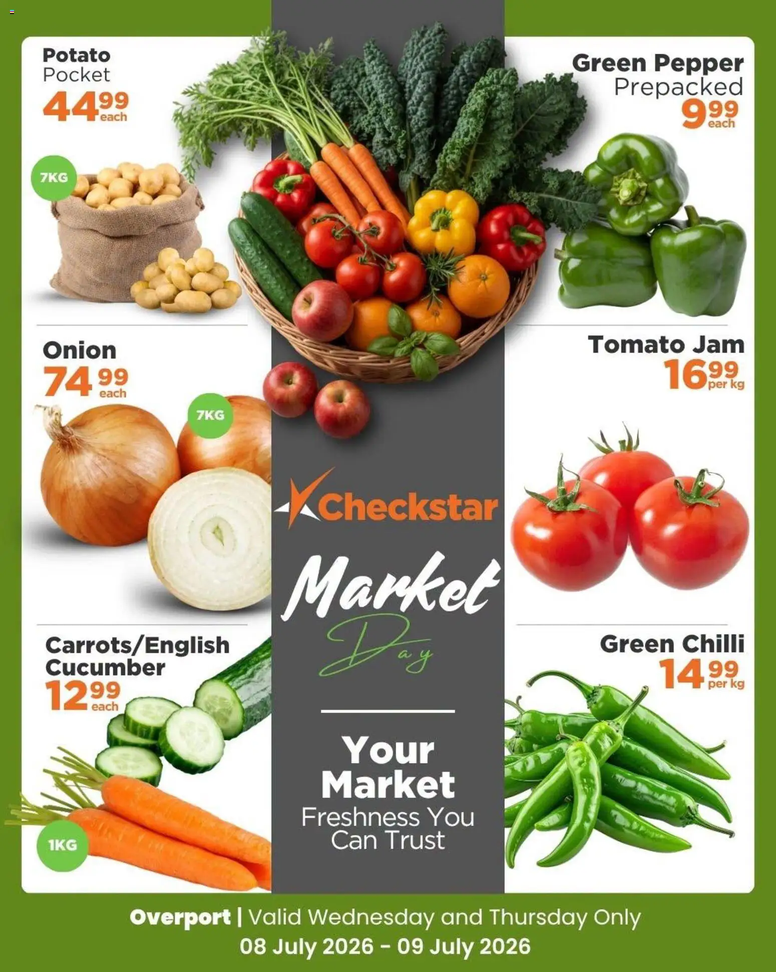 New Check Star catalogue – valid from 08/07/2026 | Page: 2 | Products: Jam, Pepper, Peach, Chilli