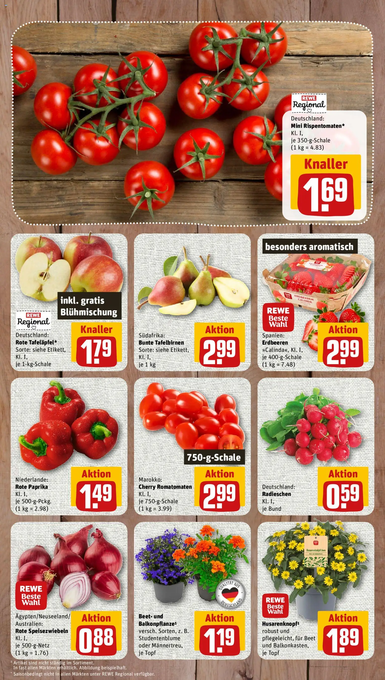 Nahkauf Prospekt – gültig ab 11.05.2026 | Seite: 3 | Produkte: Paprika, Erdbeeren