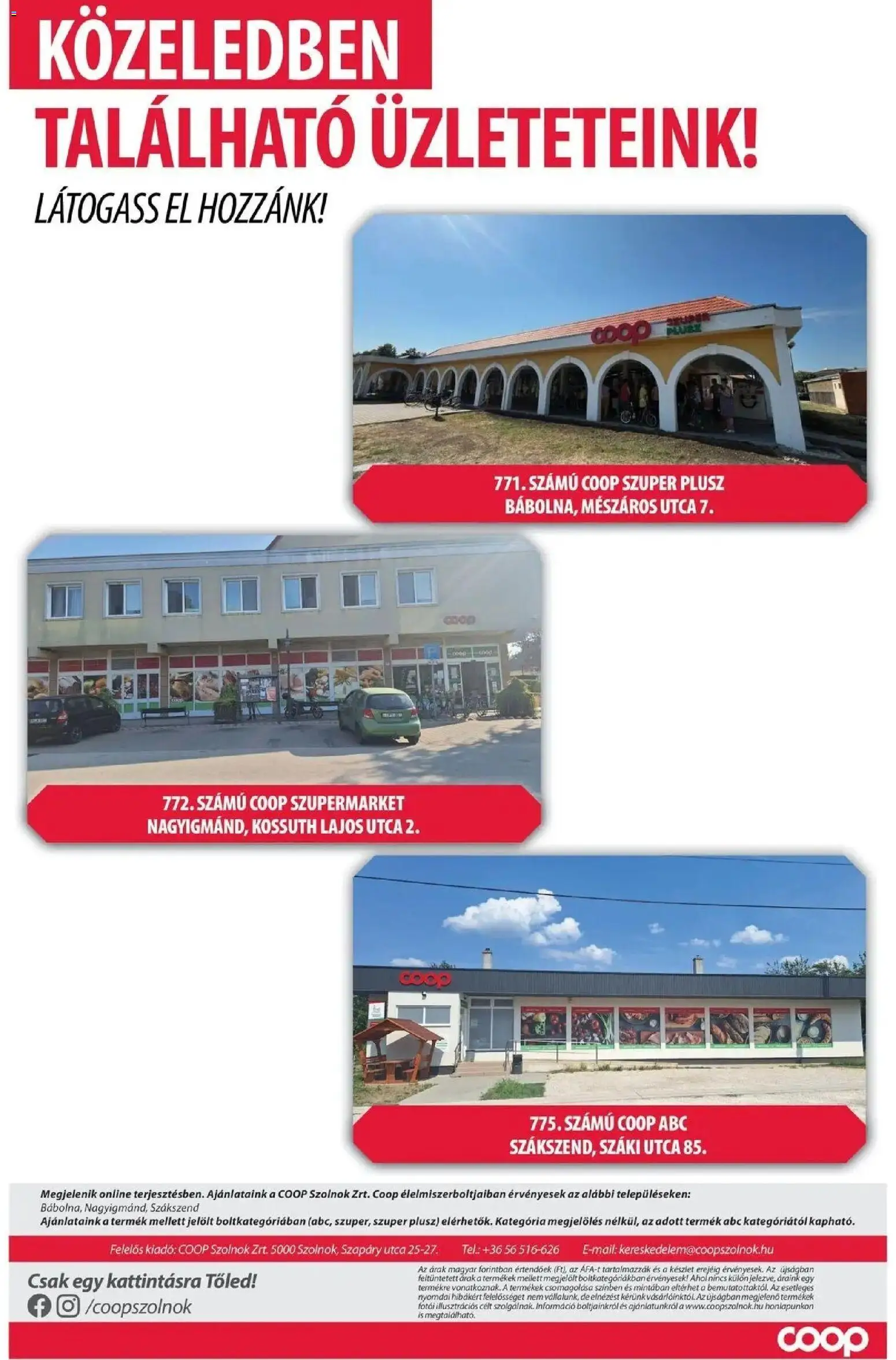 COOP Szolnok akciós újság Szákszend - 2026.08.13. -tól/töl > akció, lapozható szórólap 🛍️ | Oldal: 5