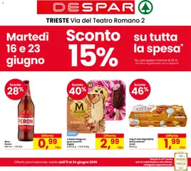 Anteprima del volantino Despar volantino Trieste valido a partire dal 11.06.2026