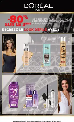 Carrefour - Prévisualisation de FOND DE TEINT ACCORD PARFAIT, FOND DE TEINT FONDANT UNIFIANT valide à partir de 15/09/2026 | Page: 66 | Produits: Serum, Shampooing, Fond de teint, Laque