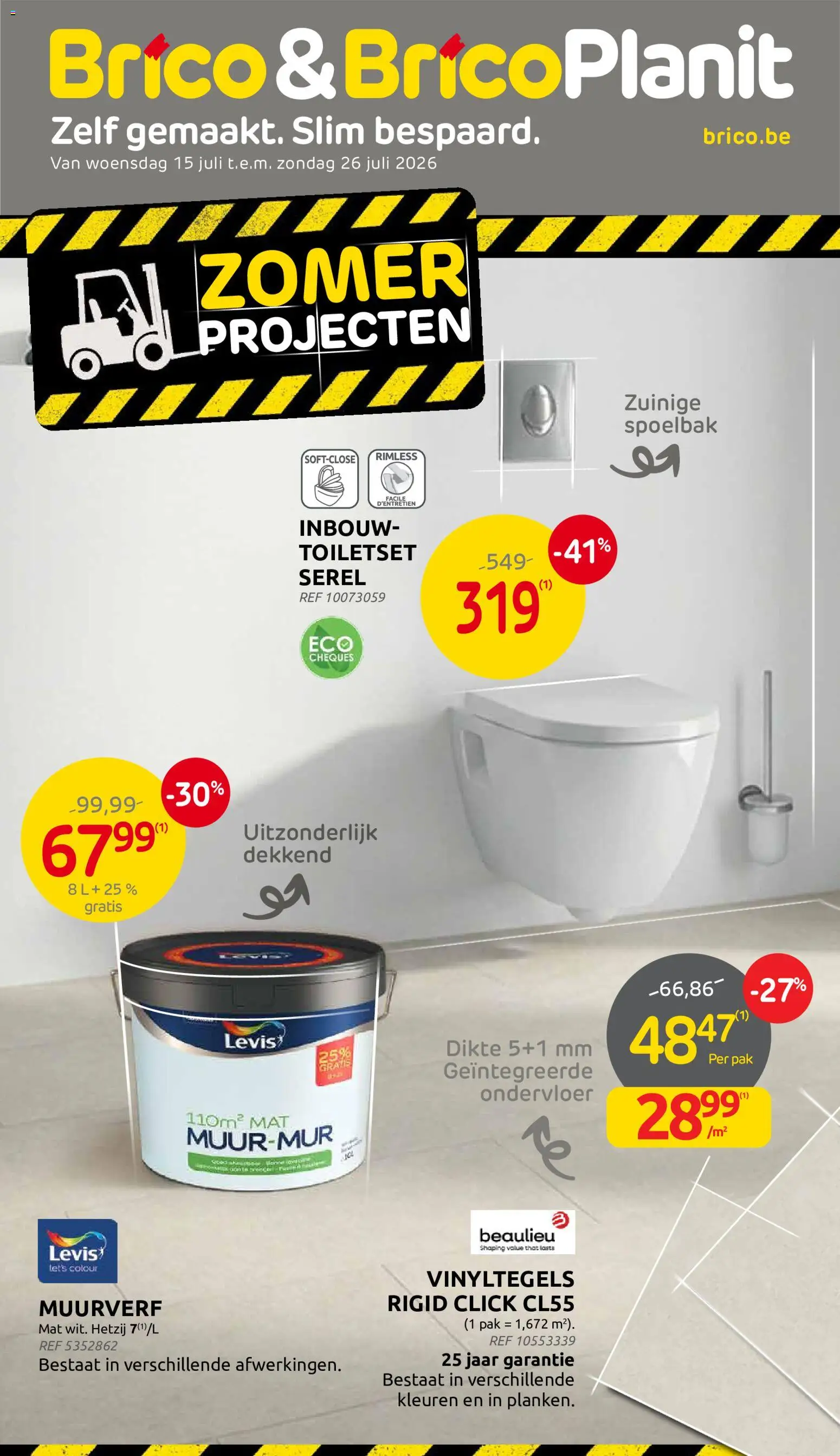 Brico Plan-it folder (15/07/2026 t/m 26/07/2026) catalogue cover