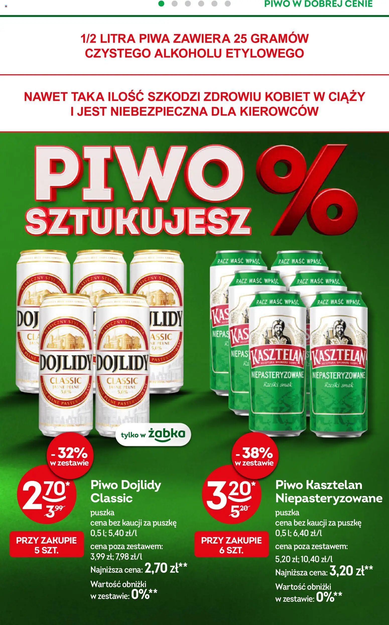 Żabka gazetka od 20.05.2026 | Strona: 54 | Produkty: Piwo