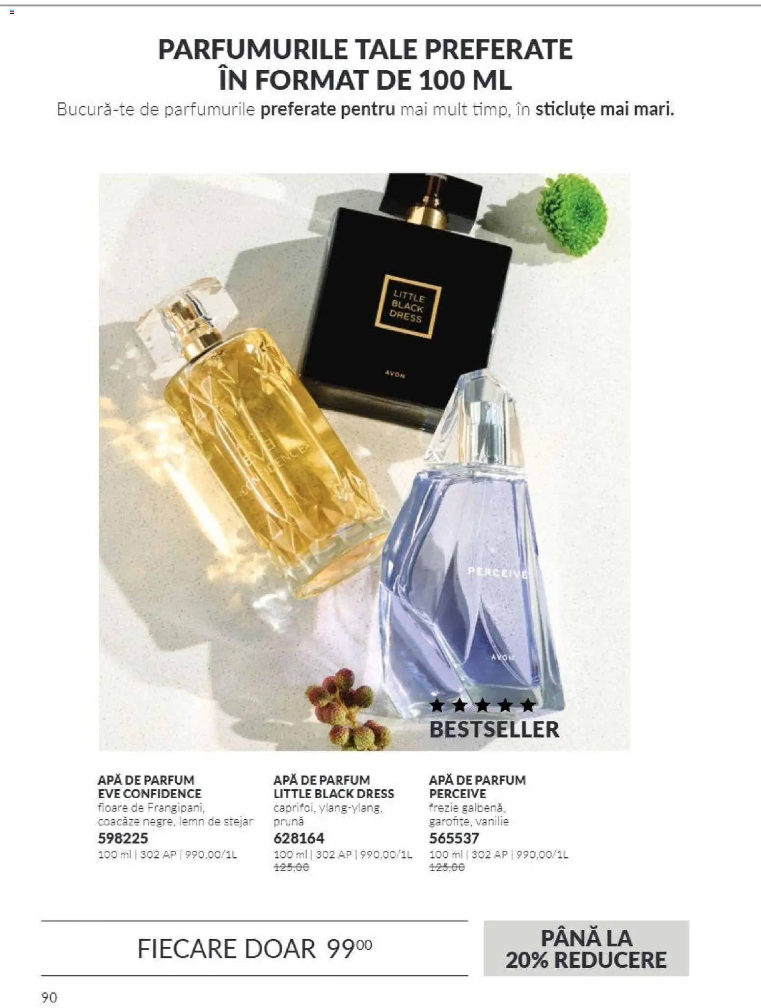 Noul catalog Avon – valabil de la 01.10.2026 | Pagină: 90 | Produse: Apă de parfum, Parfum, Apă, Black