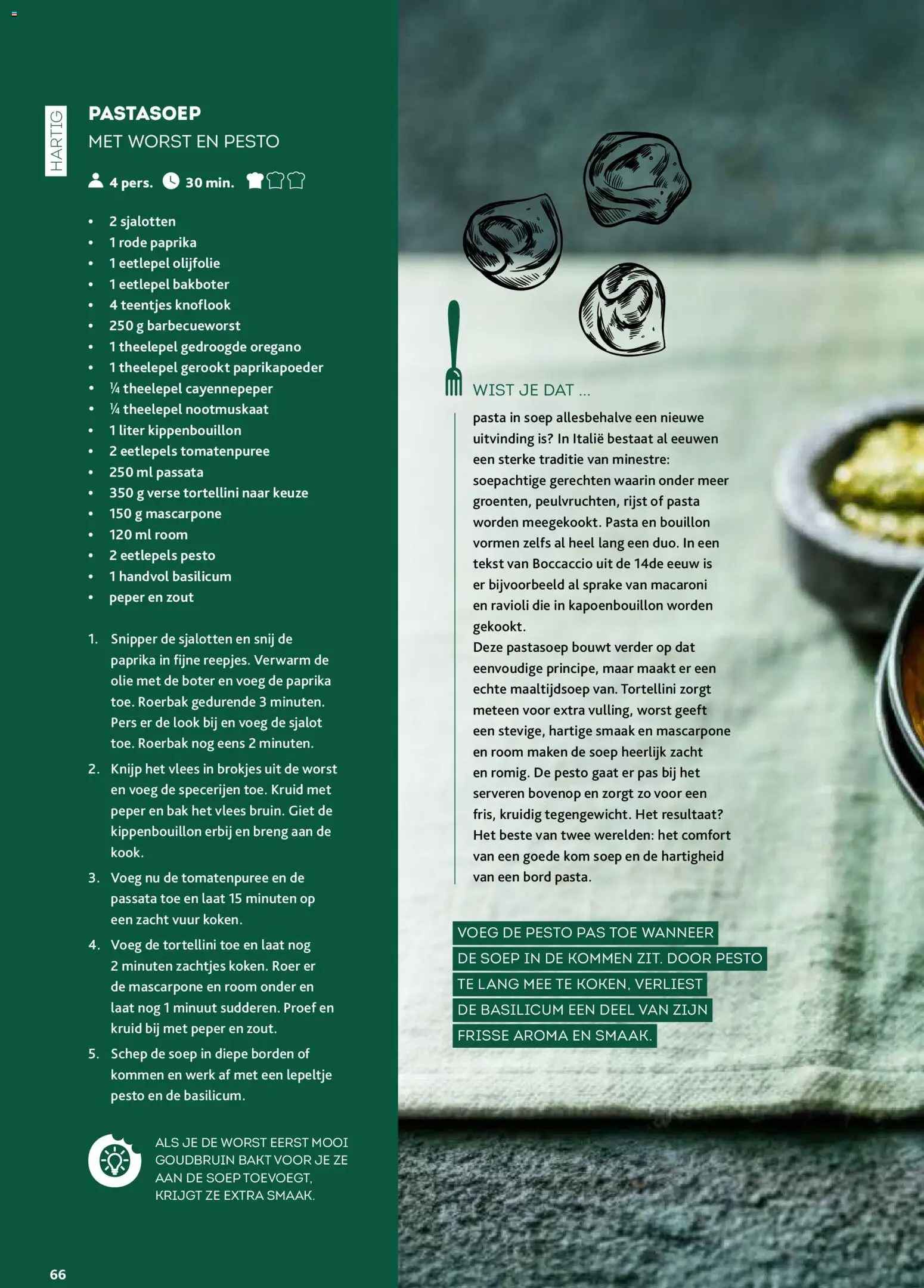 {H1} | Pagina: 66 | Producten: Mascarpone, Rijst, Vlees, Tomatenpuree