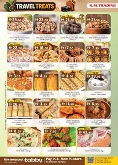 Preview of KM Trading catalogue travel treats valid from 18 Jun, 2026 | Page: 30 | Products: Vajcia, Čokoláda, Orangen, Банани