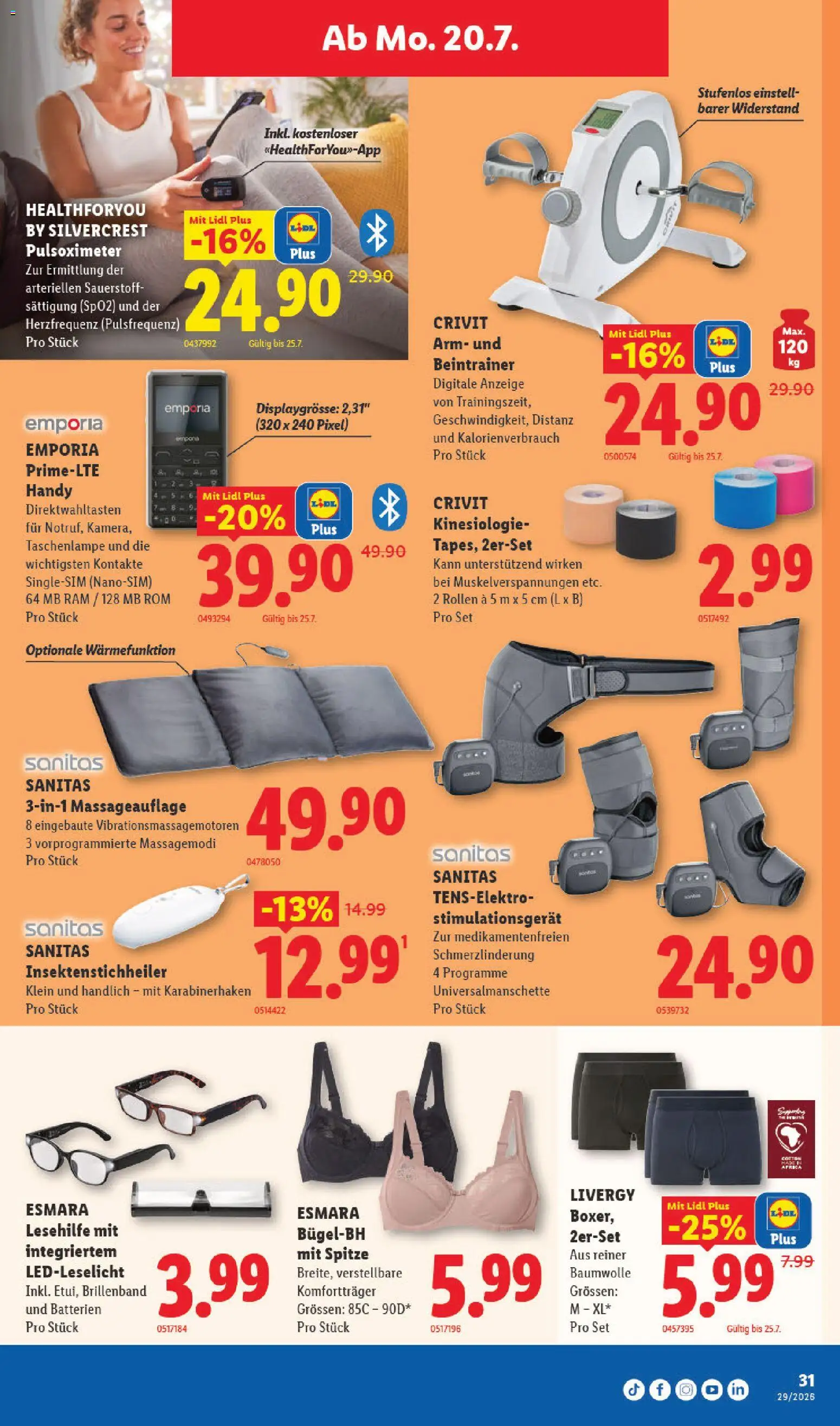 Lidl aktionen – gültig ab 16.07.2026 | Seite: 33