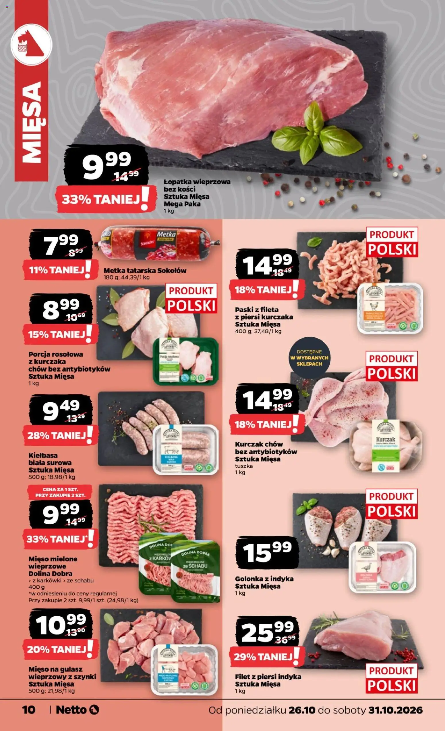 Netto gazetka od poniedziałku od 26.10.2026 | Strona: 10