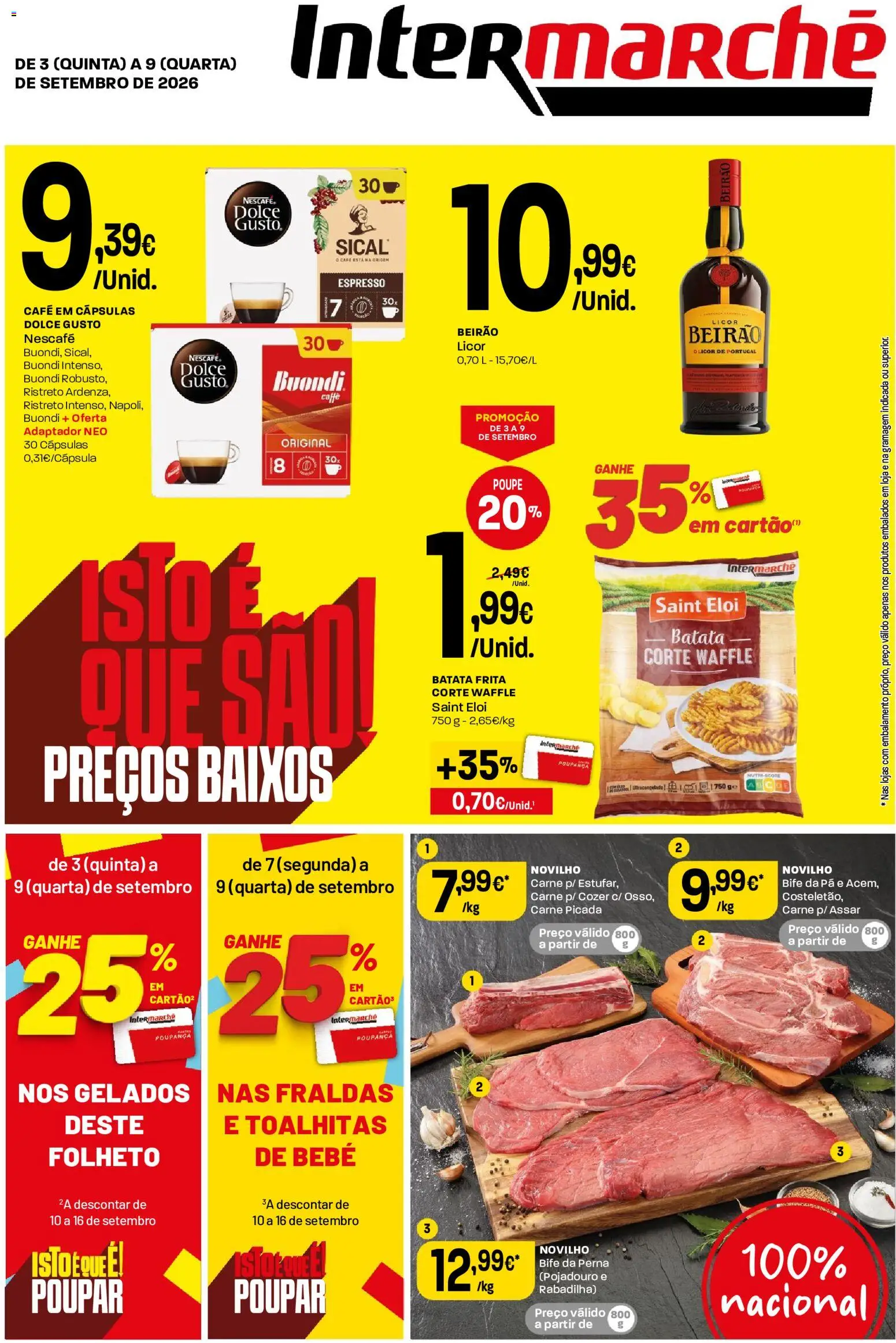 Intermarché folheto │ válido de 03/09/2026 | Página: 1