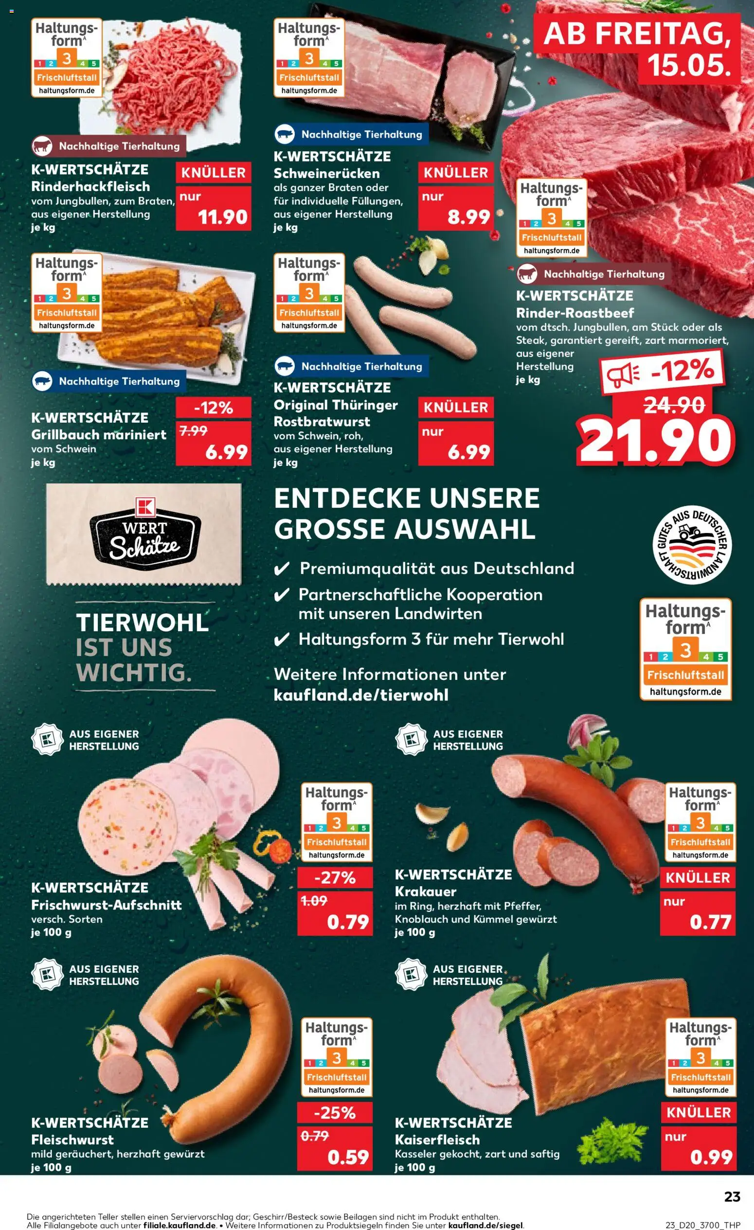 Kaufland Prospekt Rostock	 – gültig ab 15.05.2026 | Seite: 23 | Produkte: Knoblauch, Schweinerucken