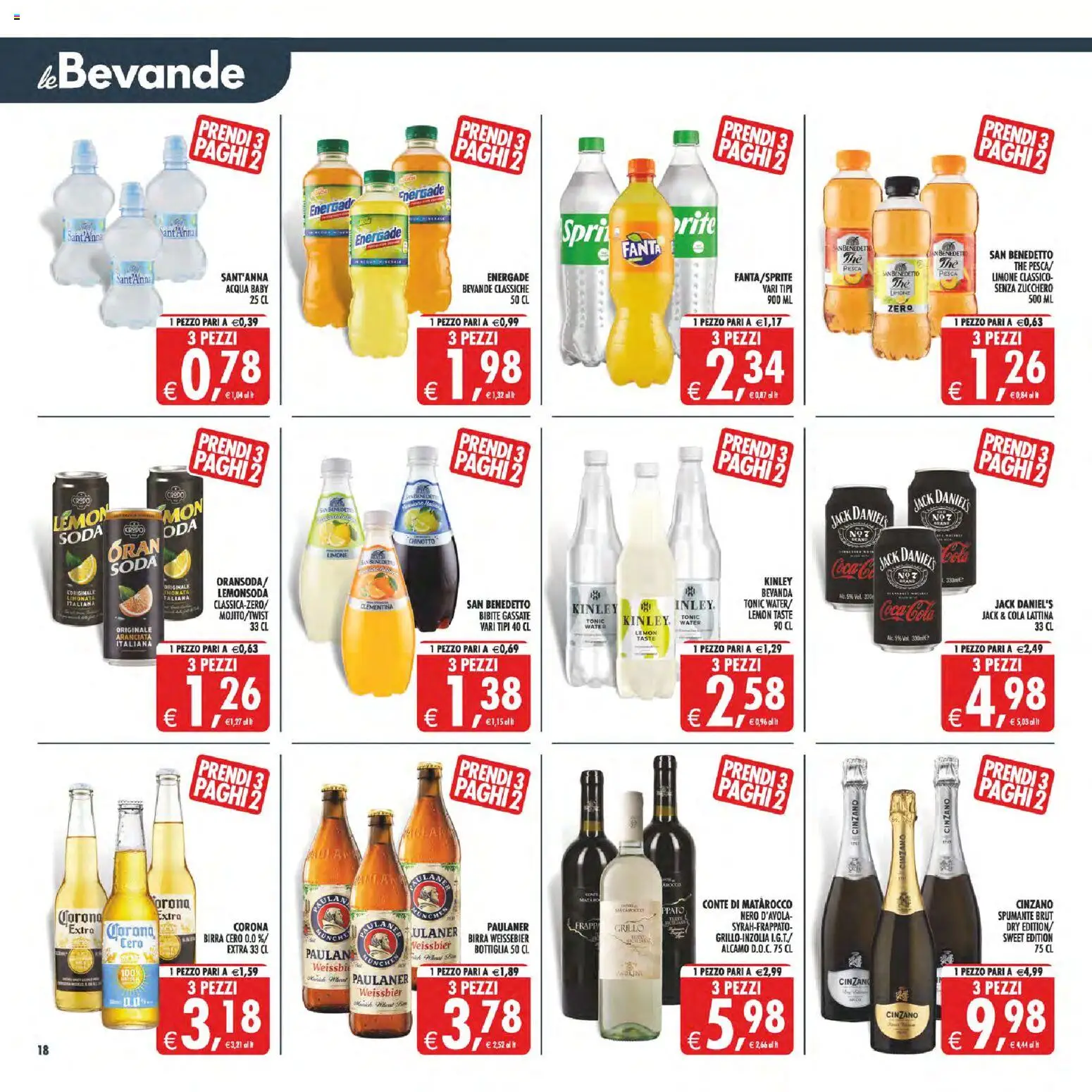 Volantino Decò del 08.05.2026 | Pagina: 19 | Prodotti: Acqua, The, Bibite, Bottiglia