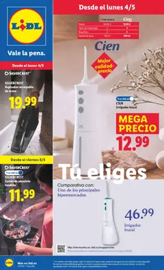 Vista previa Lidl folleto de bazar válido desde el 04.05.2026