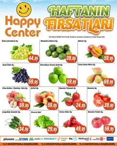29 Eylül 2026 tarihinden itibaren geçerli olan Happy Center kataloğu önizlemesi