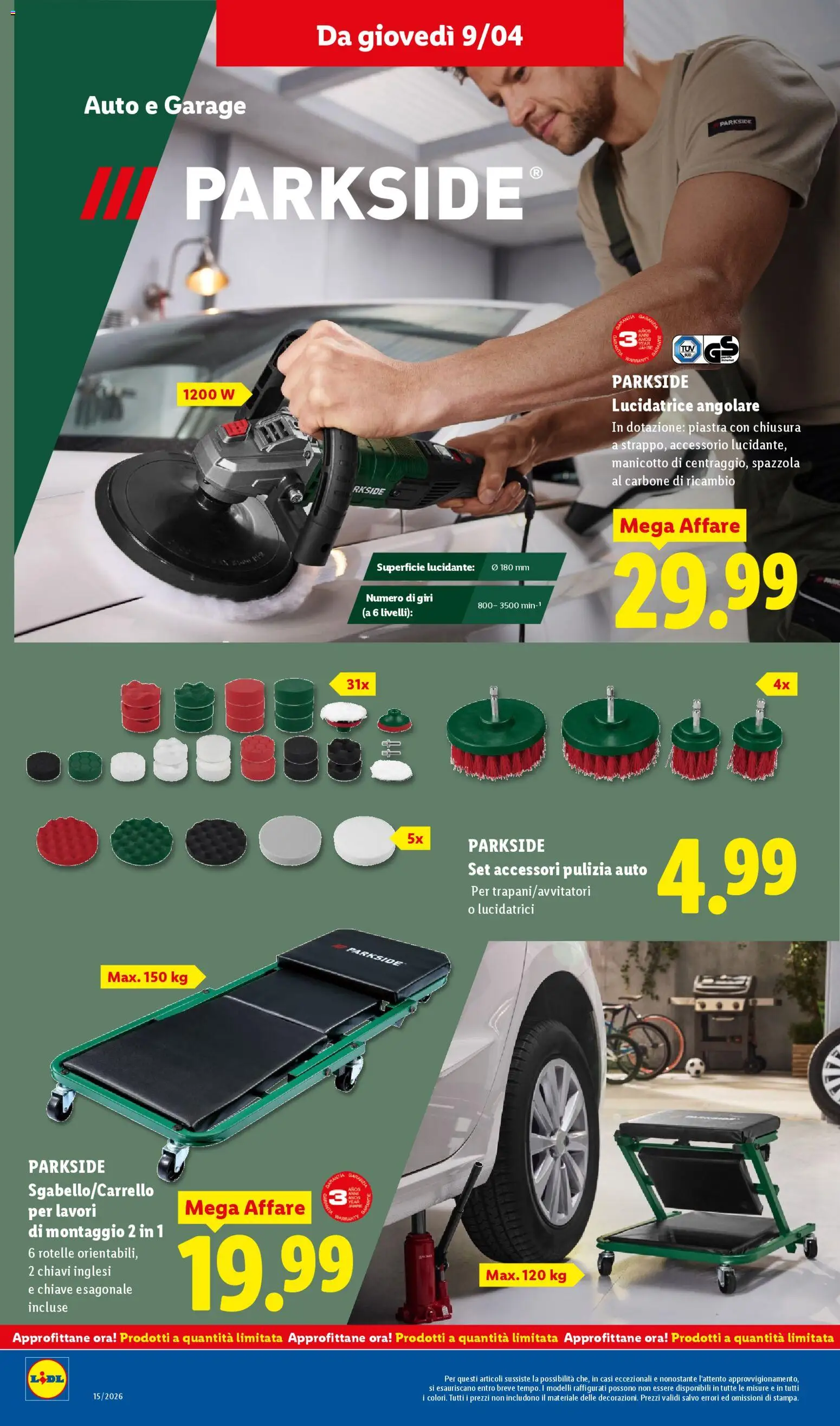 Volantino Lidl del 09.04.2026 | Pagina: 20 | Prodotti: Spazzola