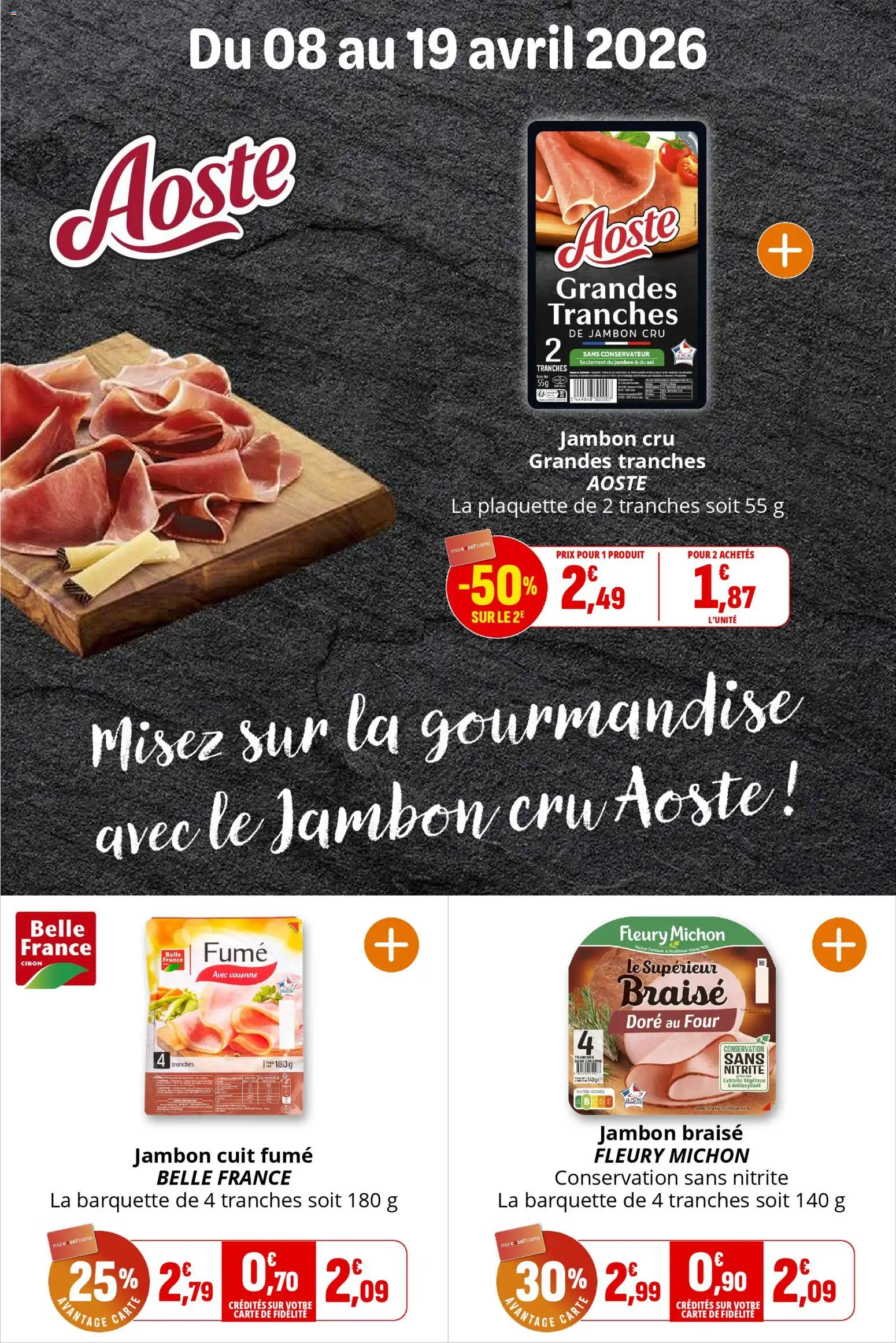 {H1} | Page: 9 | Produits: Jambon Cru, Four, Sel, Jambon