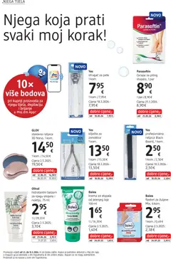 Katalog DM - Pregled kataloga iz trgovine DM, vrijedi od 01.05.2026 | Stranica: 20 | Proizvodi: Krema za stopala, Flasteri, Piling, Čarape