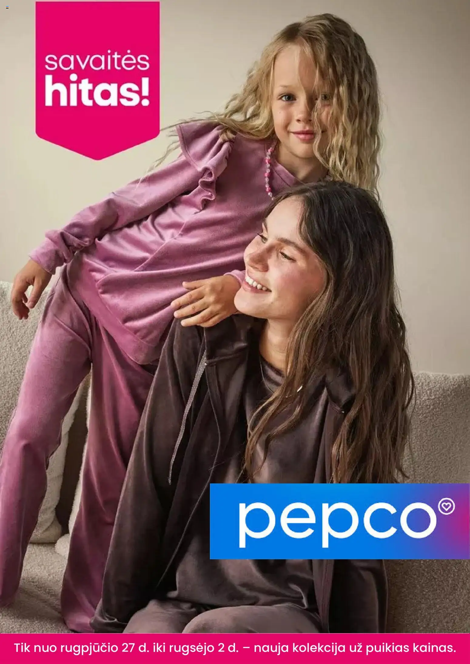 Pepco akcijos nuo 2026.08.27 | Puslapis: 1