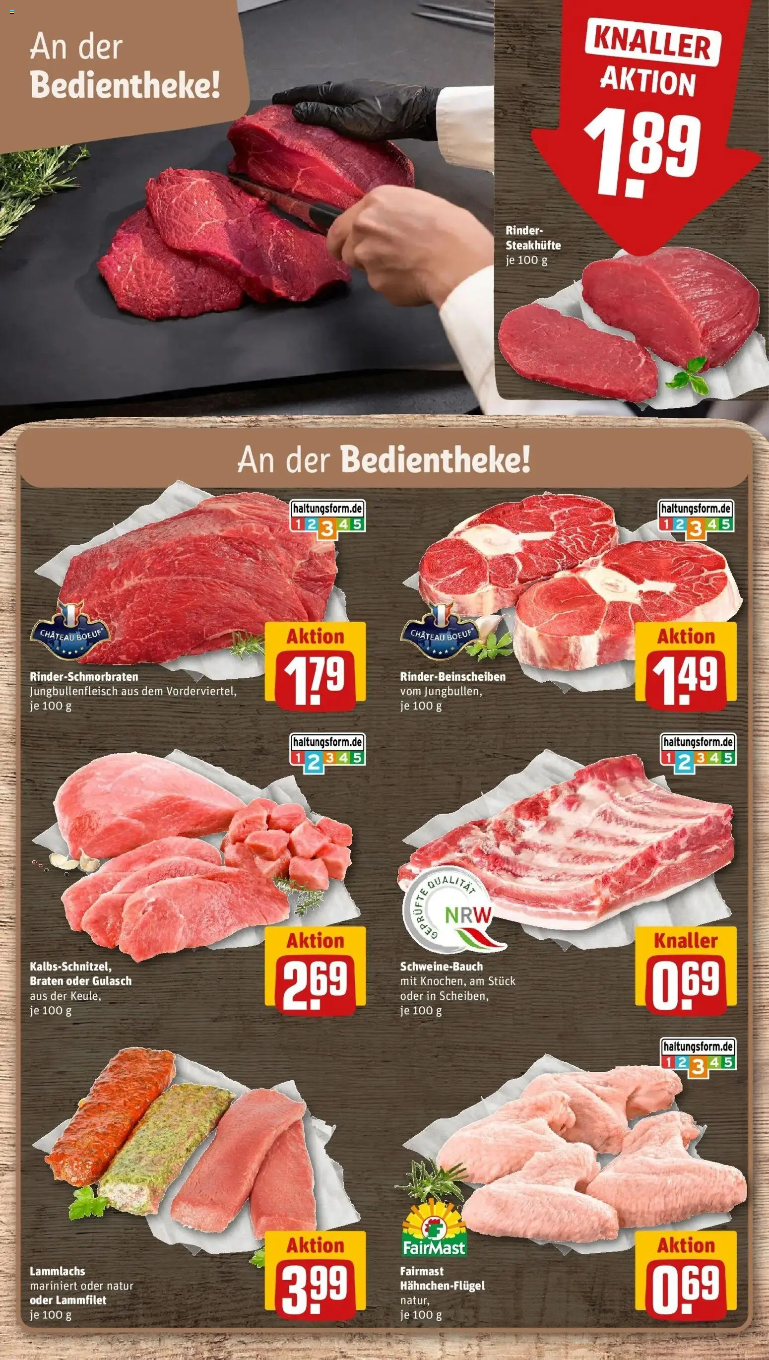 REWE Prospekt ab 17.08.2026 zum Blättern » Angebote | Seite: 12 | Produkte: Schweinebauch, Gulasch