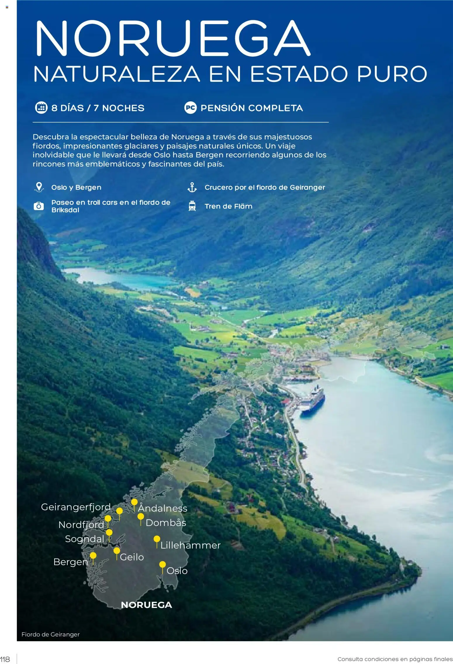 Viajes El Corte Inglés Club de Vacaciones otoño primavera │ válido desde el 01/09/2026 | Página: 118