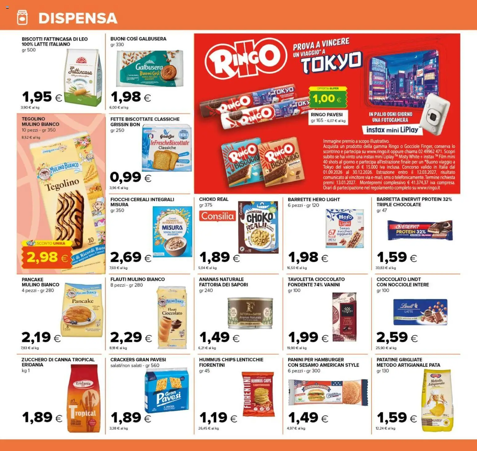 Volantino Tigre del 22/10/2026 | Pagina: 18 | Prodotti: Riso, Ananas, Crackers, Hamburger