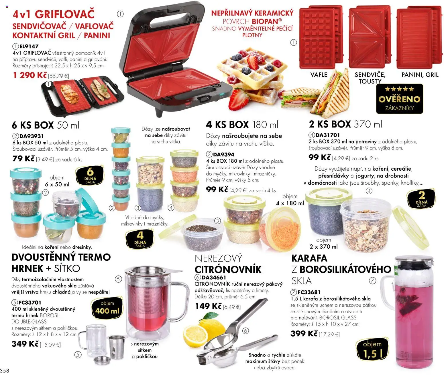 Nové Dedra akcie – leták je platný od 01.06.2026 | Strana: 58 | Produkty: Gril, Mikrovlnky, Sendvičovač