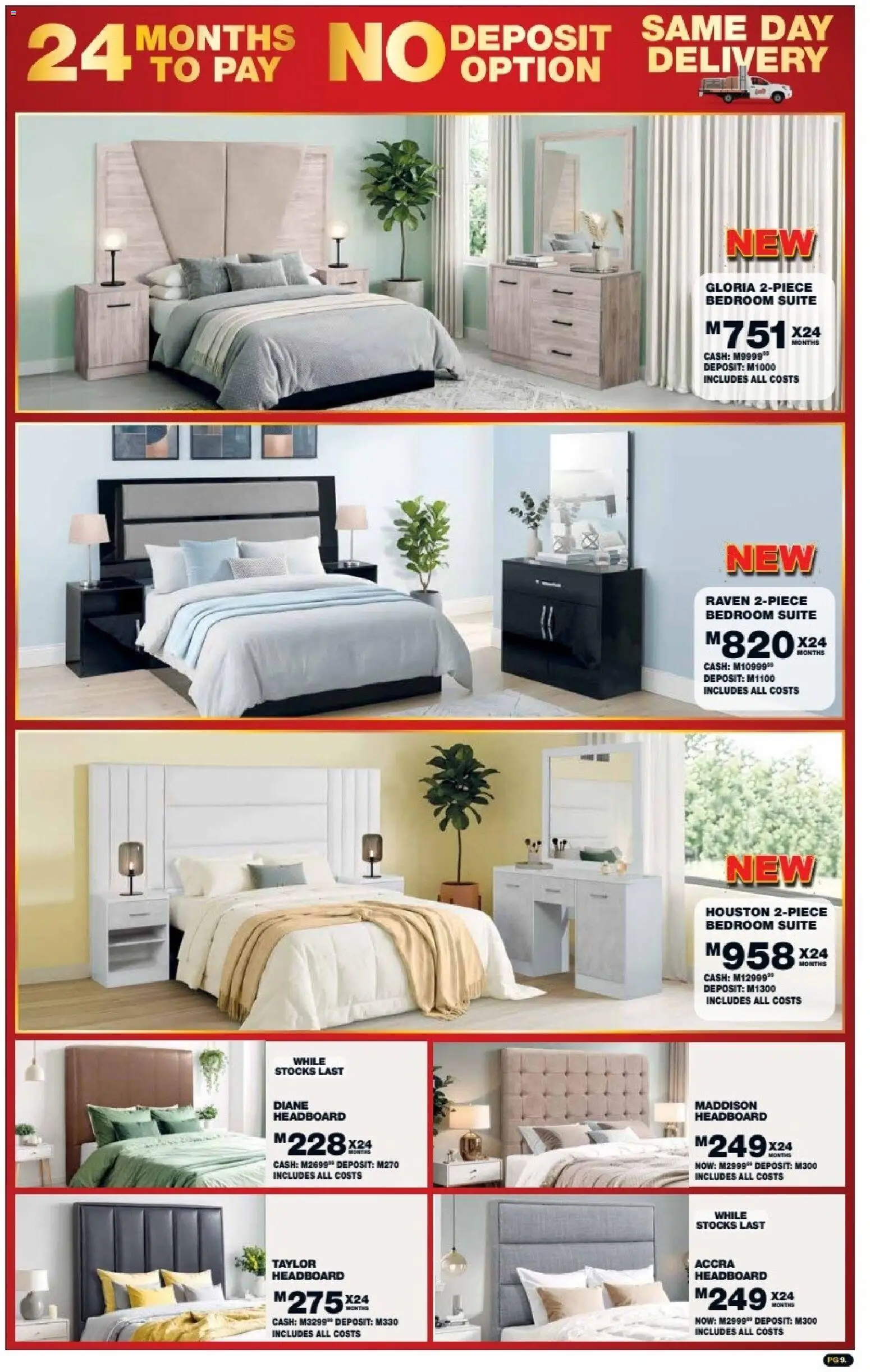 New Lewis Stores catalogue – valid from 05/10/2026 | Page: 9 | Products: Headboard