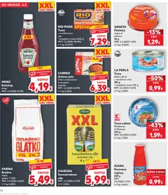 ZVIJEZDA Suncokretovo ulje, Sončnično olje 4 x 1 l - Pregled kataloga iz trgovine Kaufland, vrijedi od 06.05.2026 | Stranica: 14