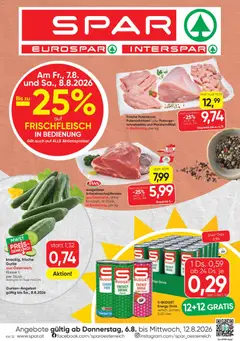 Spar - Flugblatt ab 06.08.2026 gültig