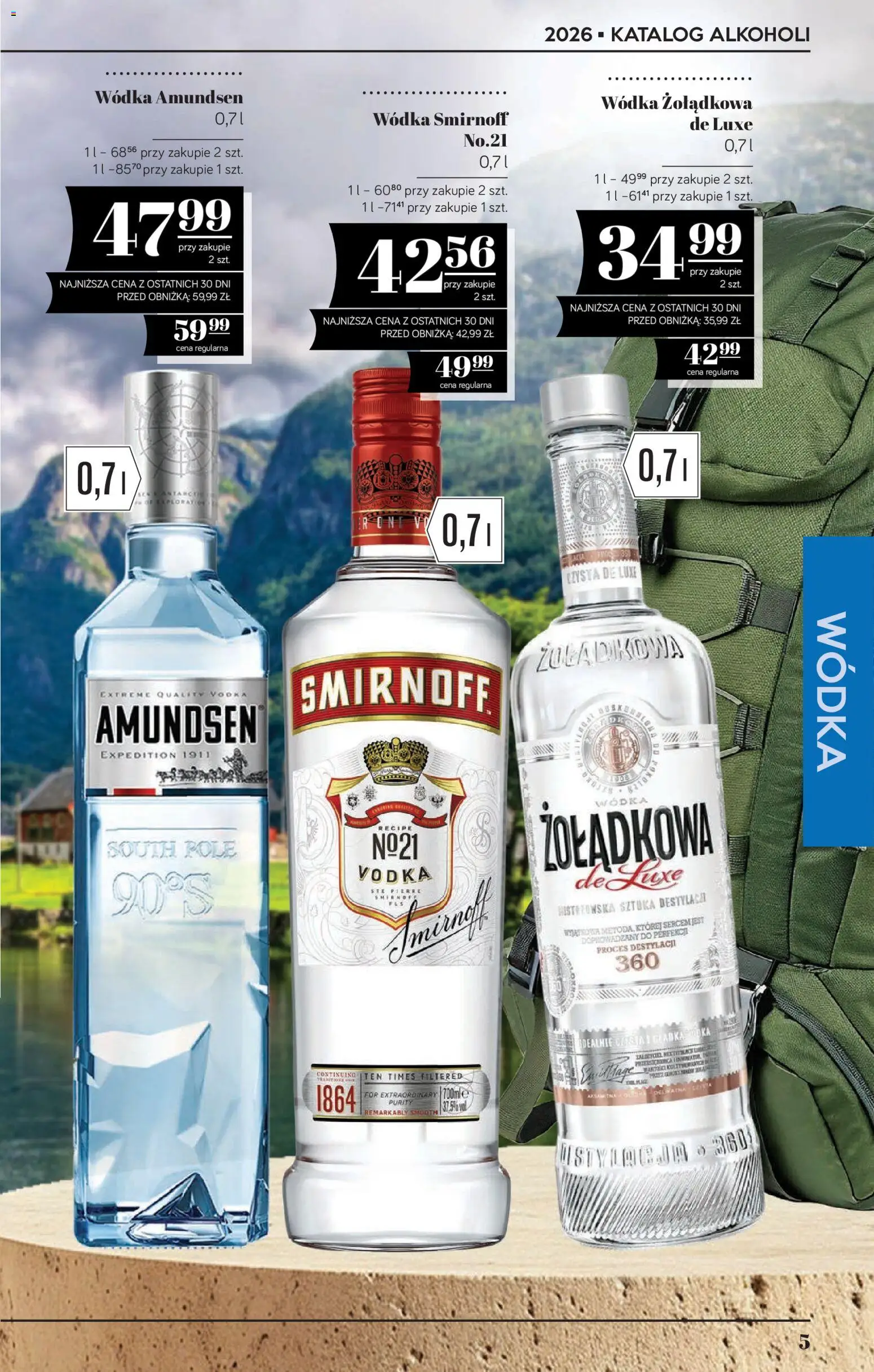 POLOmarket katalog - Alkoholi od 02.07.2026 | Strona: 5 | Produkty: Vodka, Wódka