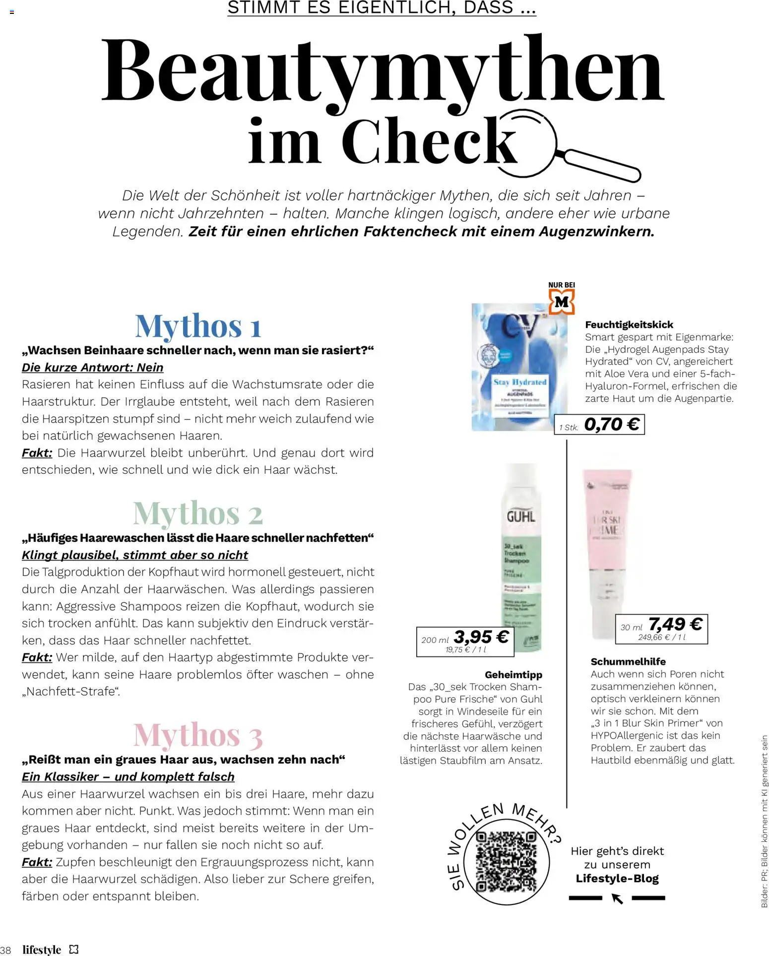 Müller Lifestyle – gültig ab 01.09.2026 | Seite: 38 | Produkte: Bilder, Ski, Primer