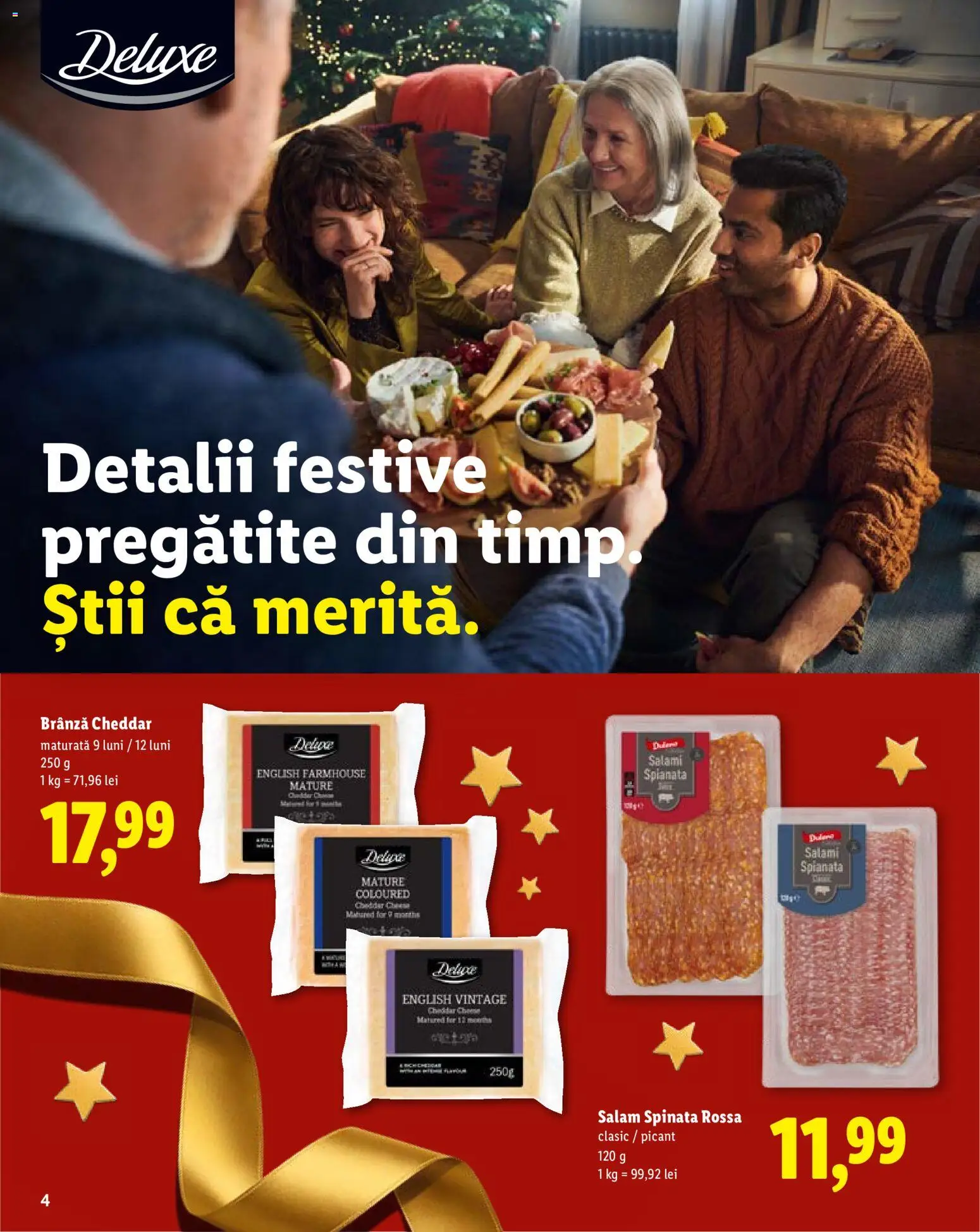 Noul catalog Lidl – valabil de la 19.10.2026 | Pagină: 4 | Produse: Mătură, Brânză, Salam, Deluxe
