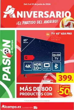 Vista previa Alcampo - Nacional válido desde el 02.06.2026
