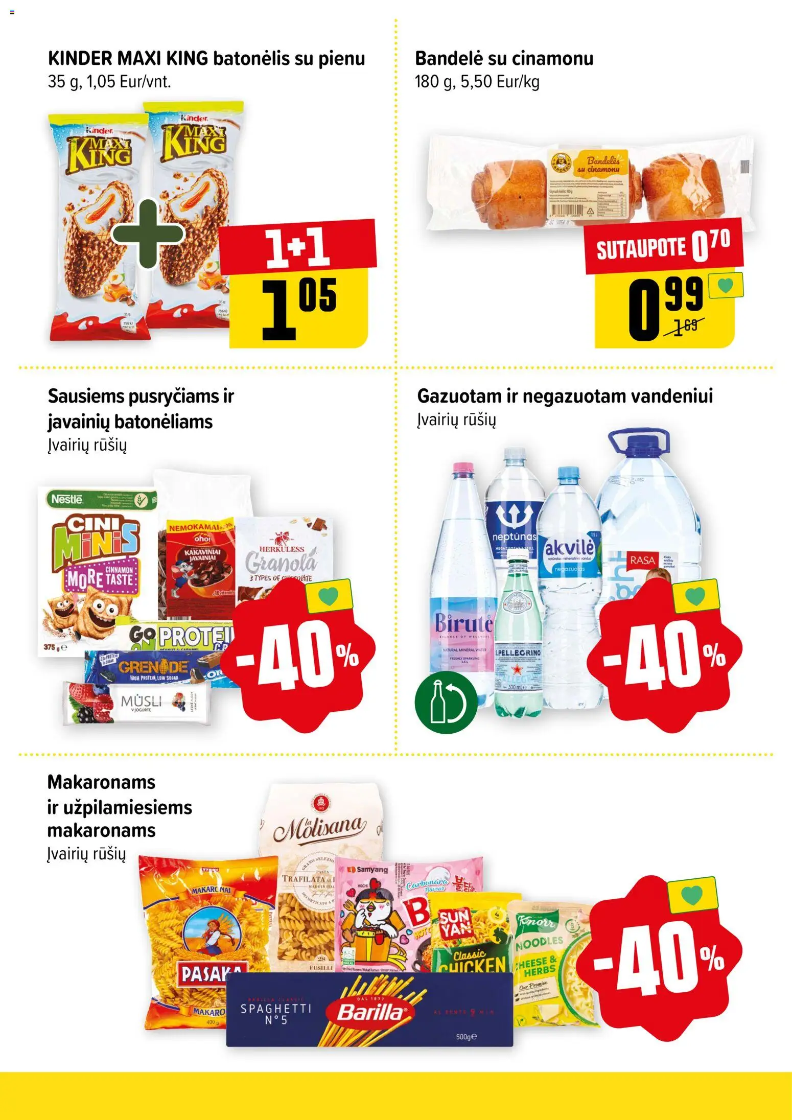 IKI akcijos nuo 2026.07.09 | Puslapis: 2 | Prekių: Bandelė, Bandelės