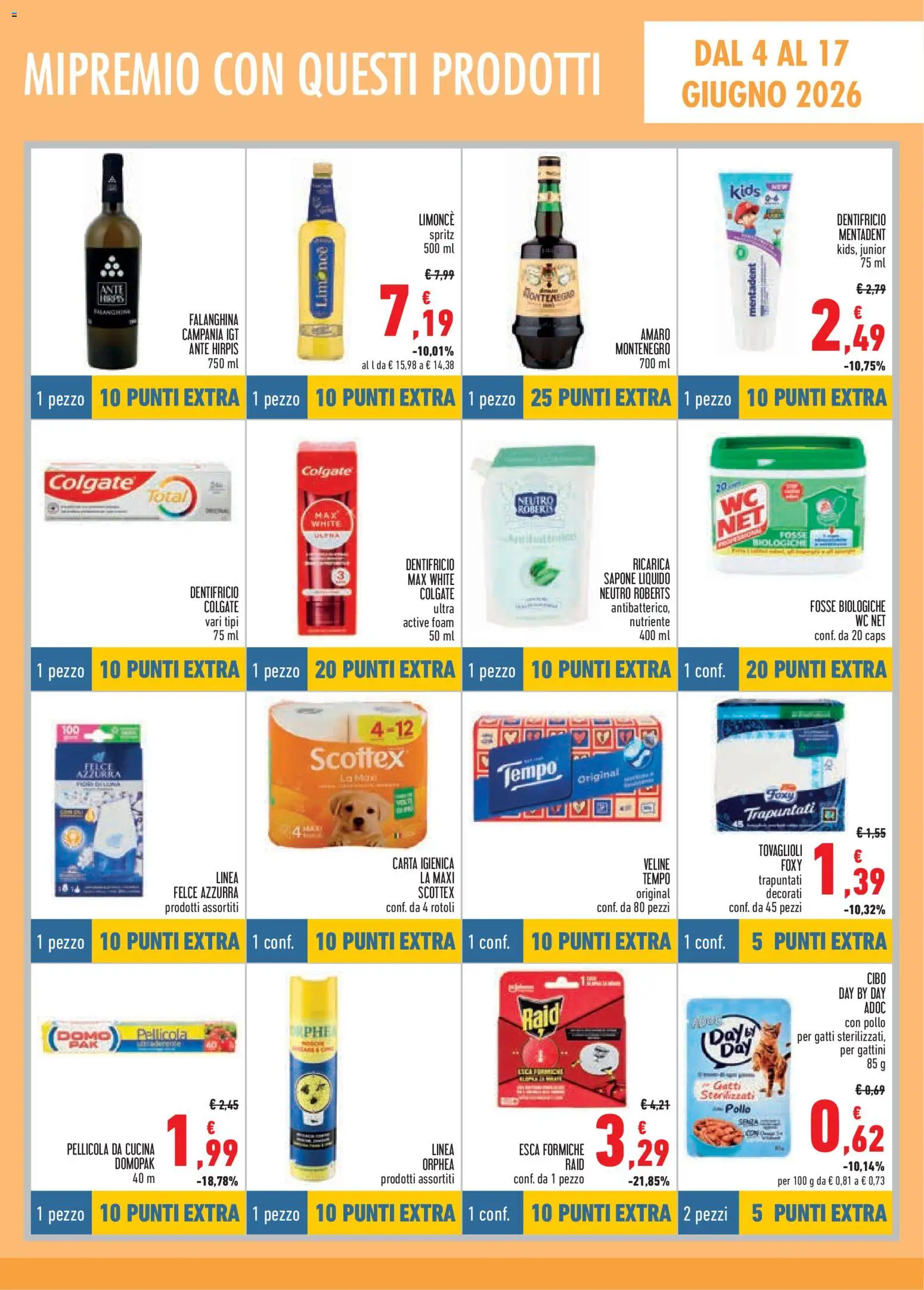 Volantino Conad del 21.05.2026 | Pagina: 15 | Prodotti: Dentifricio, Veline, WC, Amaro