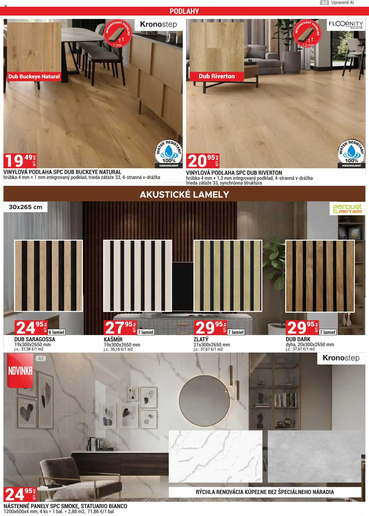 Nové Merkury Market akcie – leták je platný od 01.10.2026 | Strana: 8